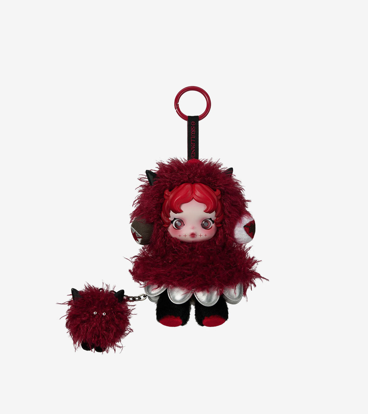 Pop Mart SKULLPANDA You Found Me! – Pendentif Peluche Vinyle (Sealed Case)