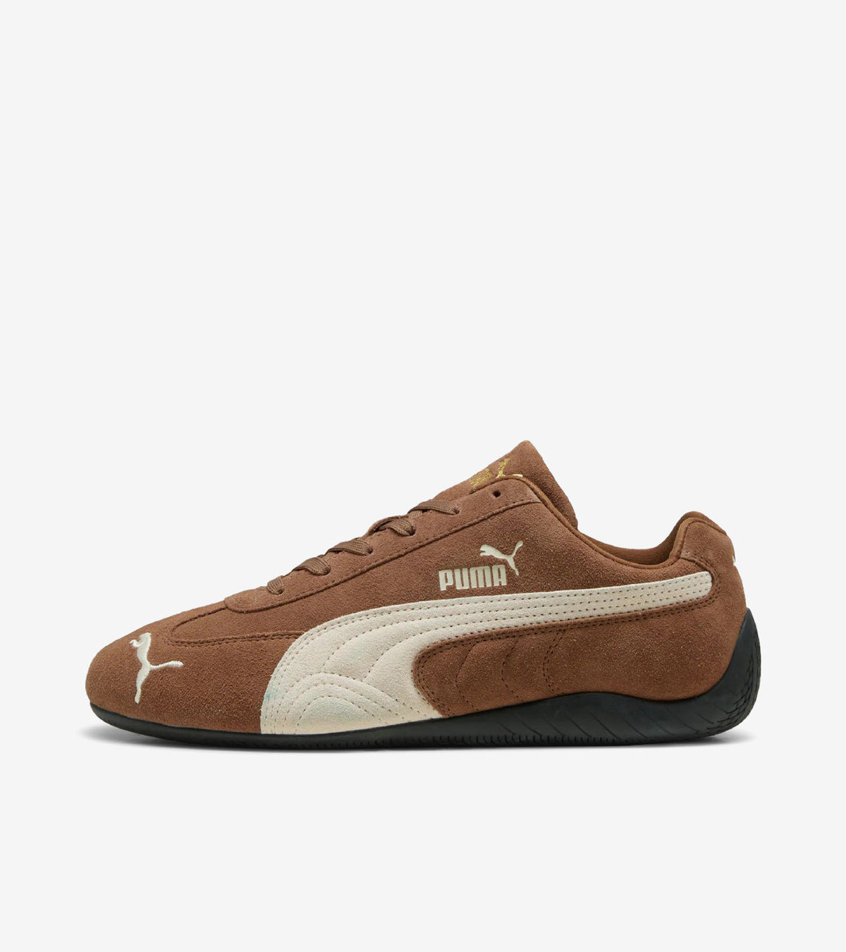 Puma Speedcat OG – Haute Coffee / Frosted Ivory (Logo Langue Or)