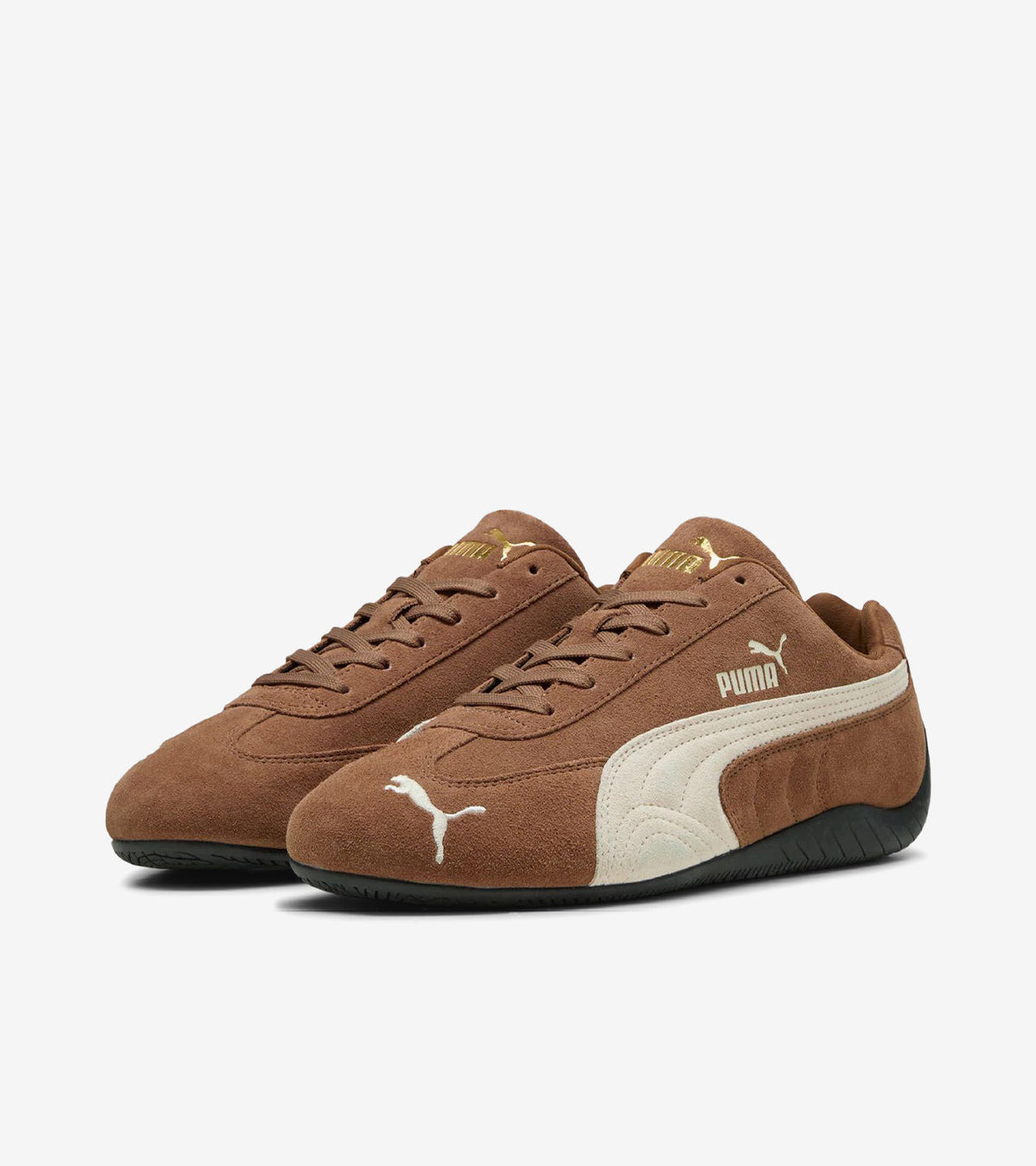 Puma Speedcat OG – Haute Coffee / Frosted Ivory (Logo Langue Or)
