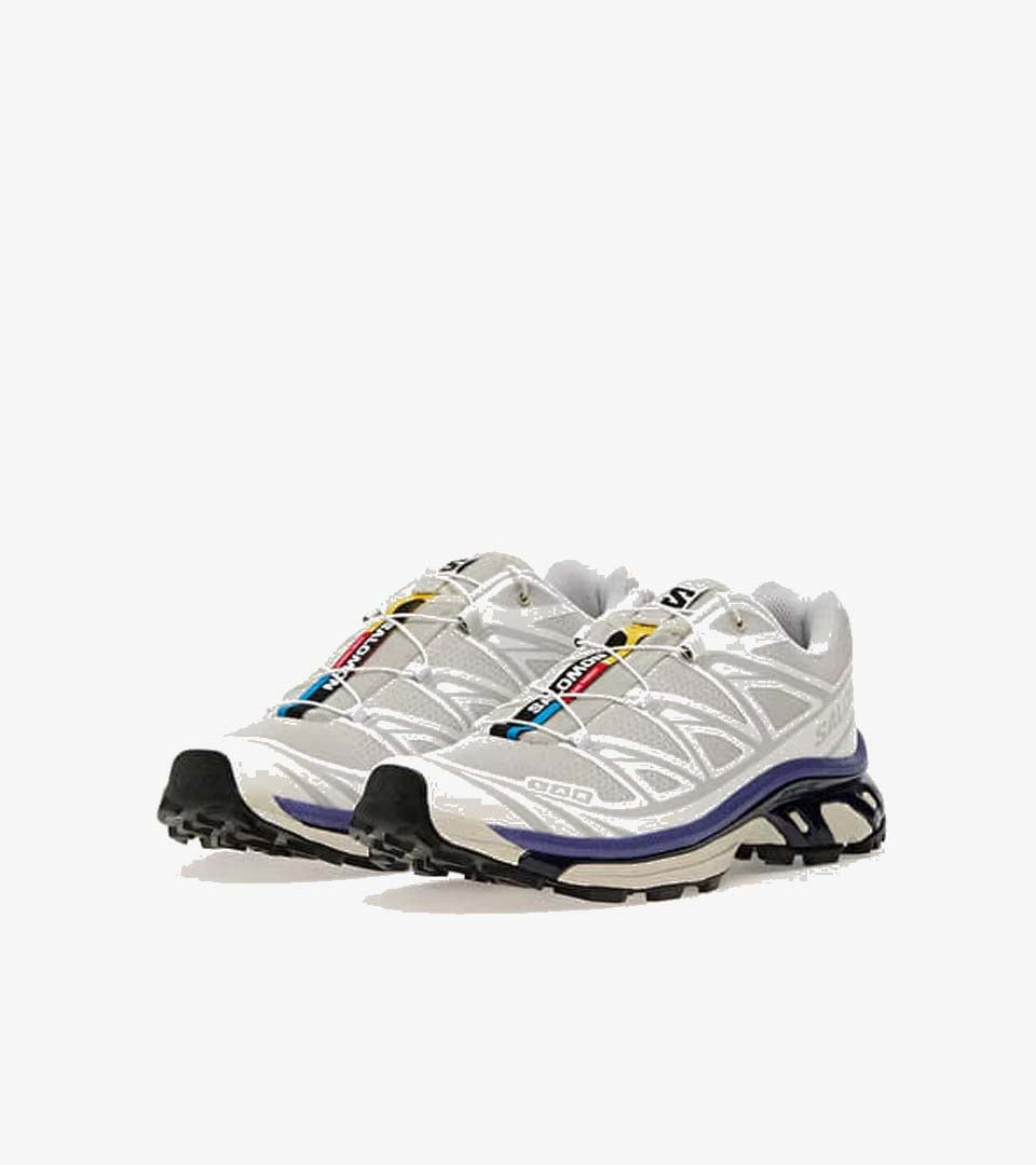 Salomon XT-6 — White / Lunar Rock / Shadow