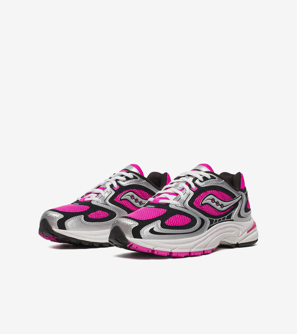 Saucony Grid Jazz 9 – Sneaker Rétro Pink Silver (Autres Marques)