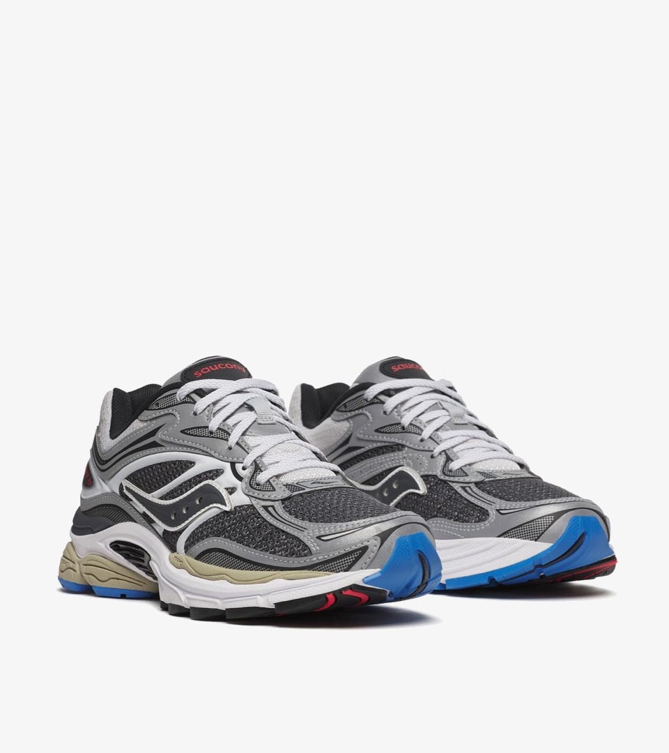 Saucony ProGrid Omni 9 – Metallic Grey / Silver (Autres Marques)
