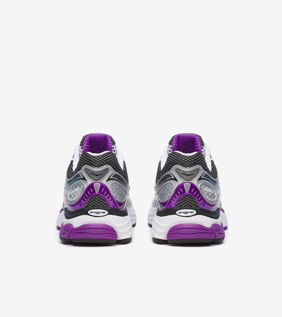 Saucony ProGrid Omni 9 – White Black Silver Purple (autres marques)