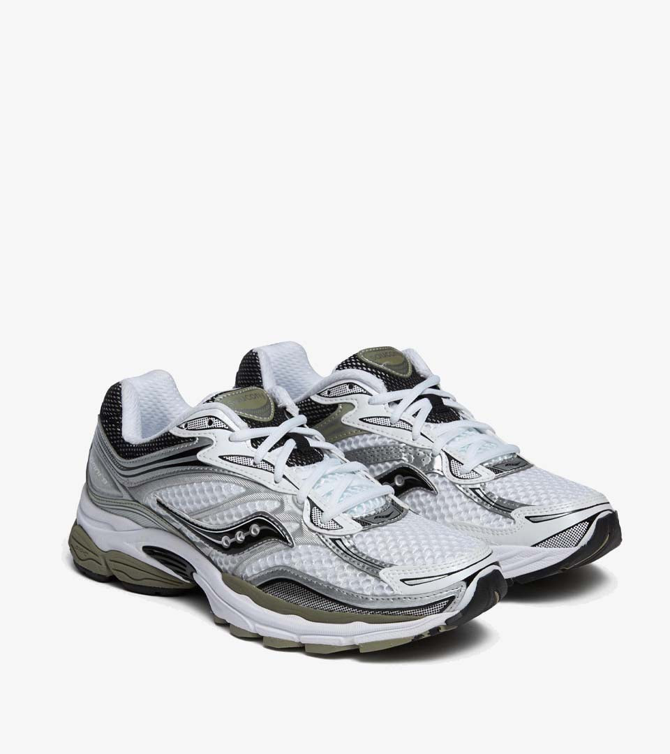 Saucony ProGrid Omni 9 – White / Sage – Sneaker Rétro-Running