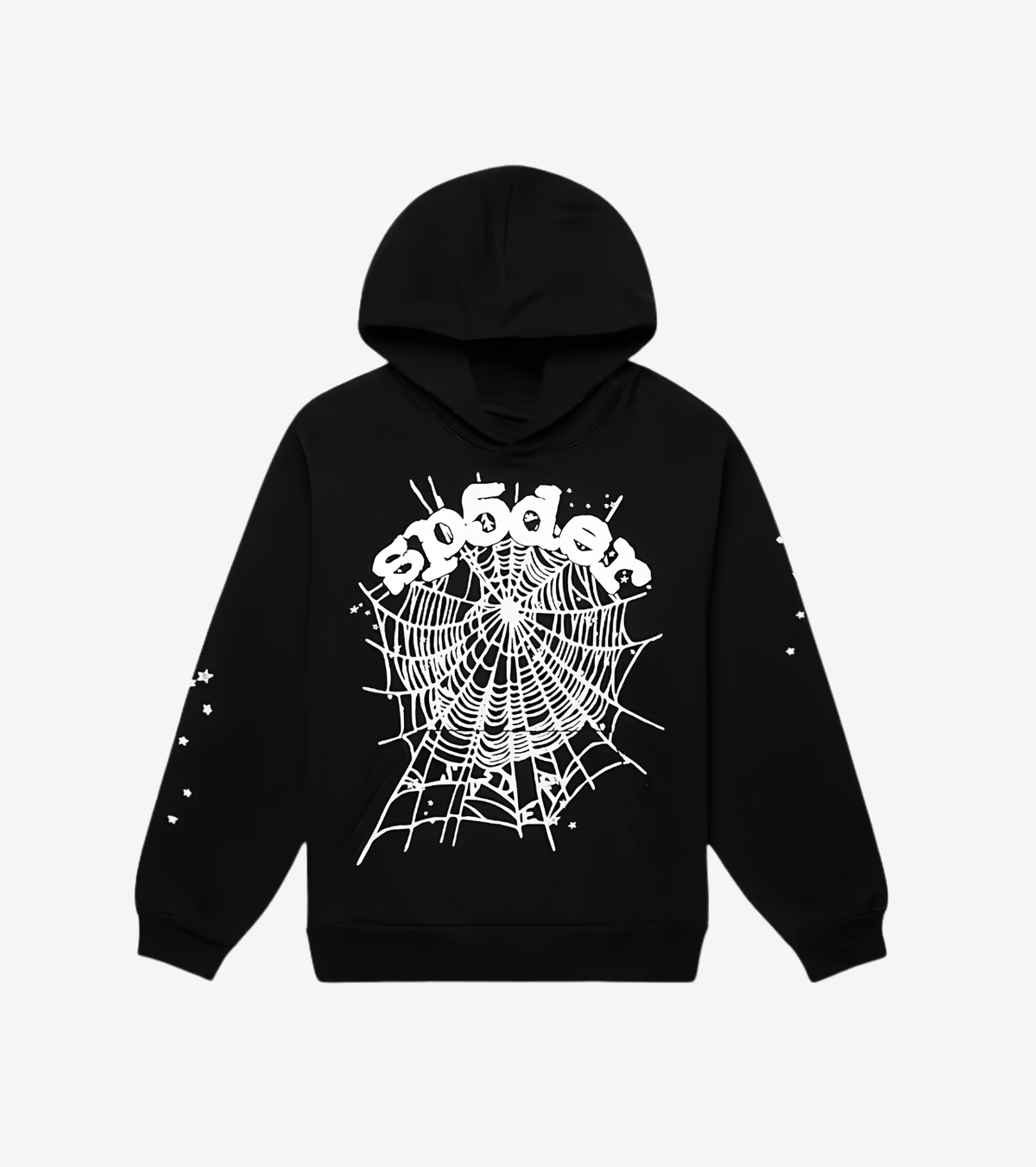 Sp5der OG Web Hoodie "Black" 2024