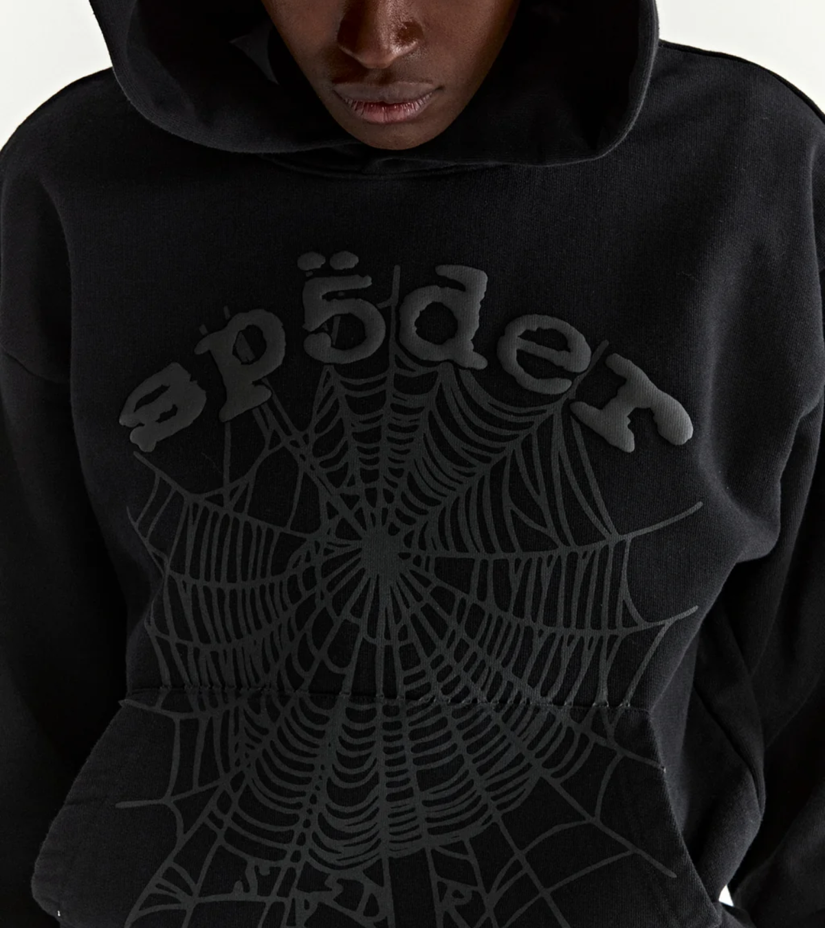 Sp5der Phantom Web Hoodie 'Black'