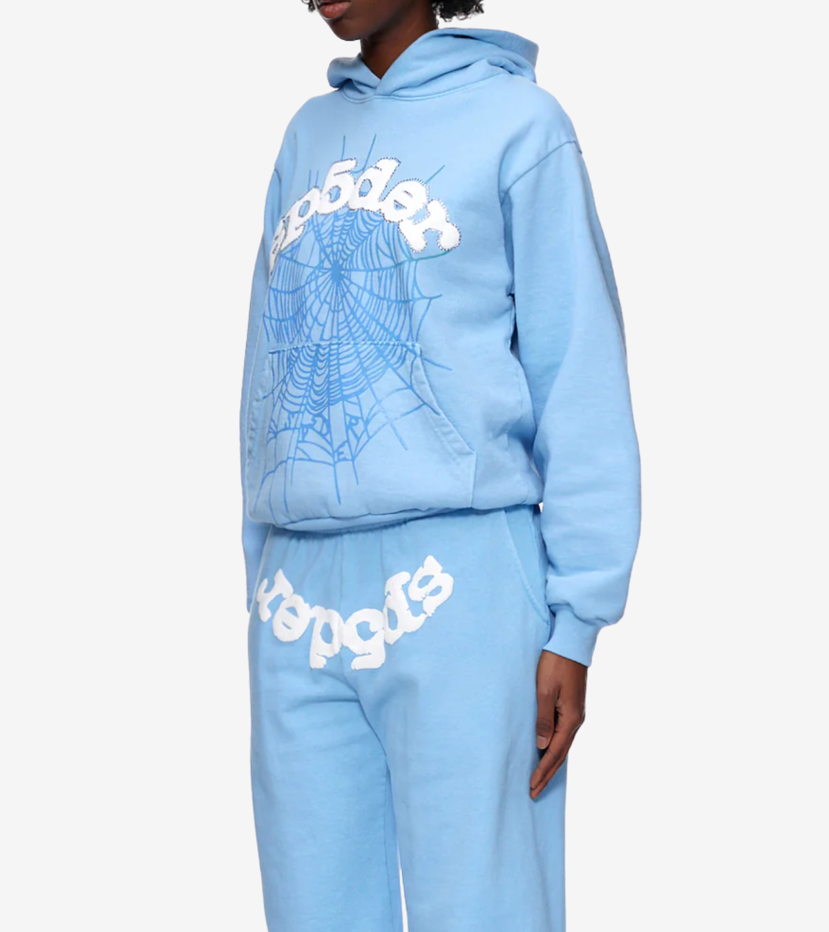 Sp5der Web Hoodie "Sky Blue" 2023