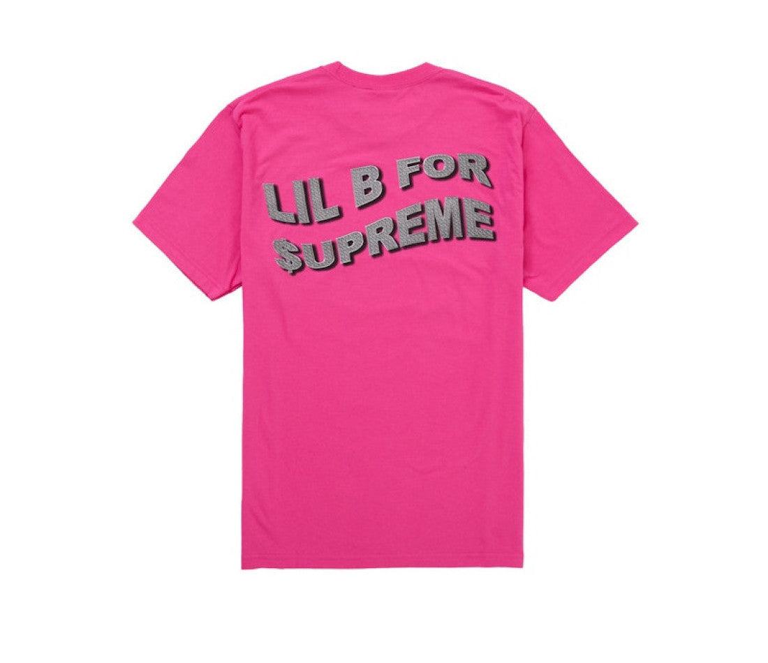 Supreme Based Tee Fuchsia – T-shirt Streetwear Lil B (moins de 200€)