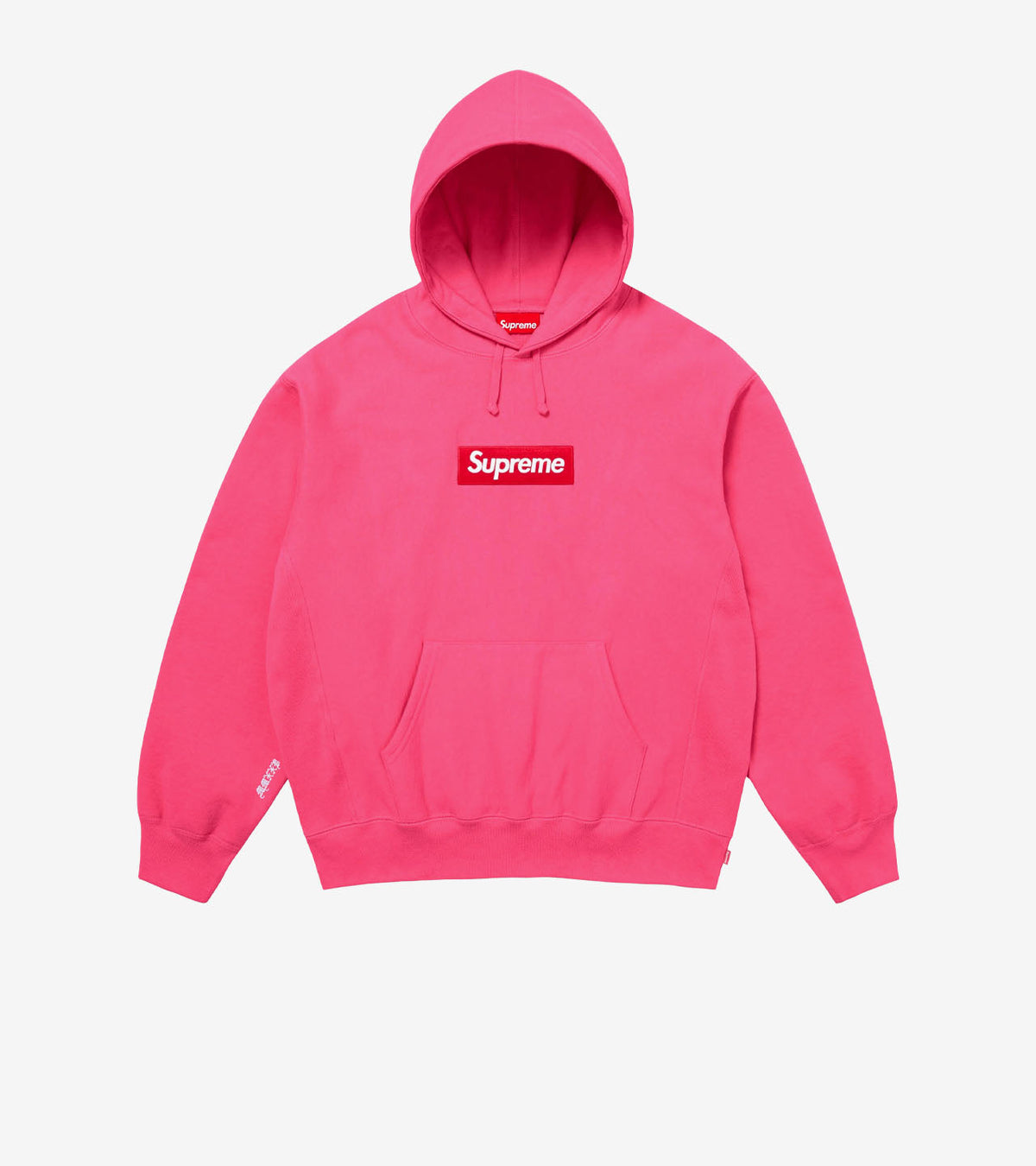 Supreme Box Logo Hooded Sweatshirt FW25 – Magenta | Livraison avant Noël