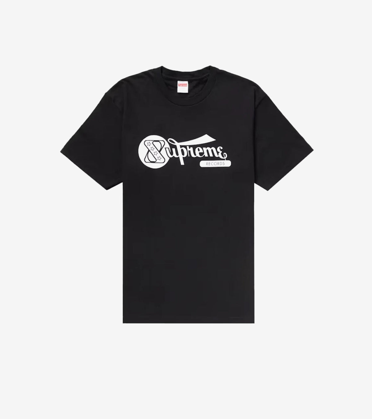 Supreme Records Tee Black – SS24 | Livraison avant Noël