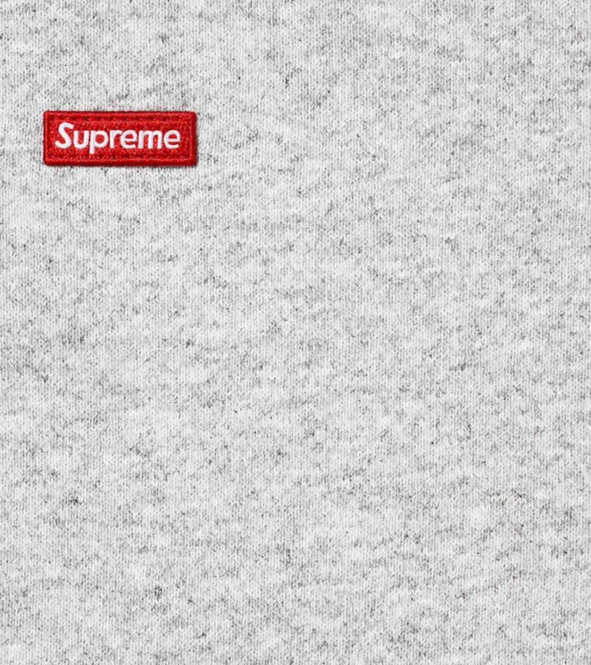 Supreme Small Box Zip Up Hooded Sweatshirt – Heather Grey