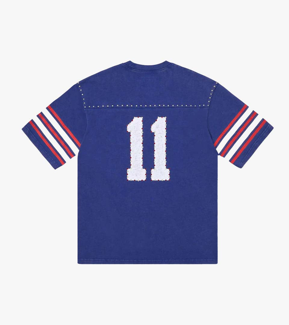 Supreme Studded S/S Football Top – Coloris Royal