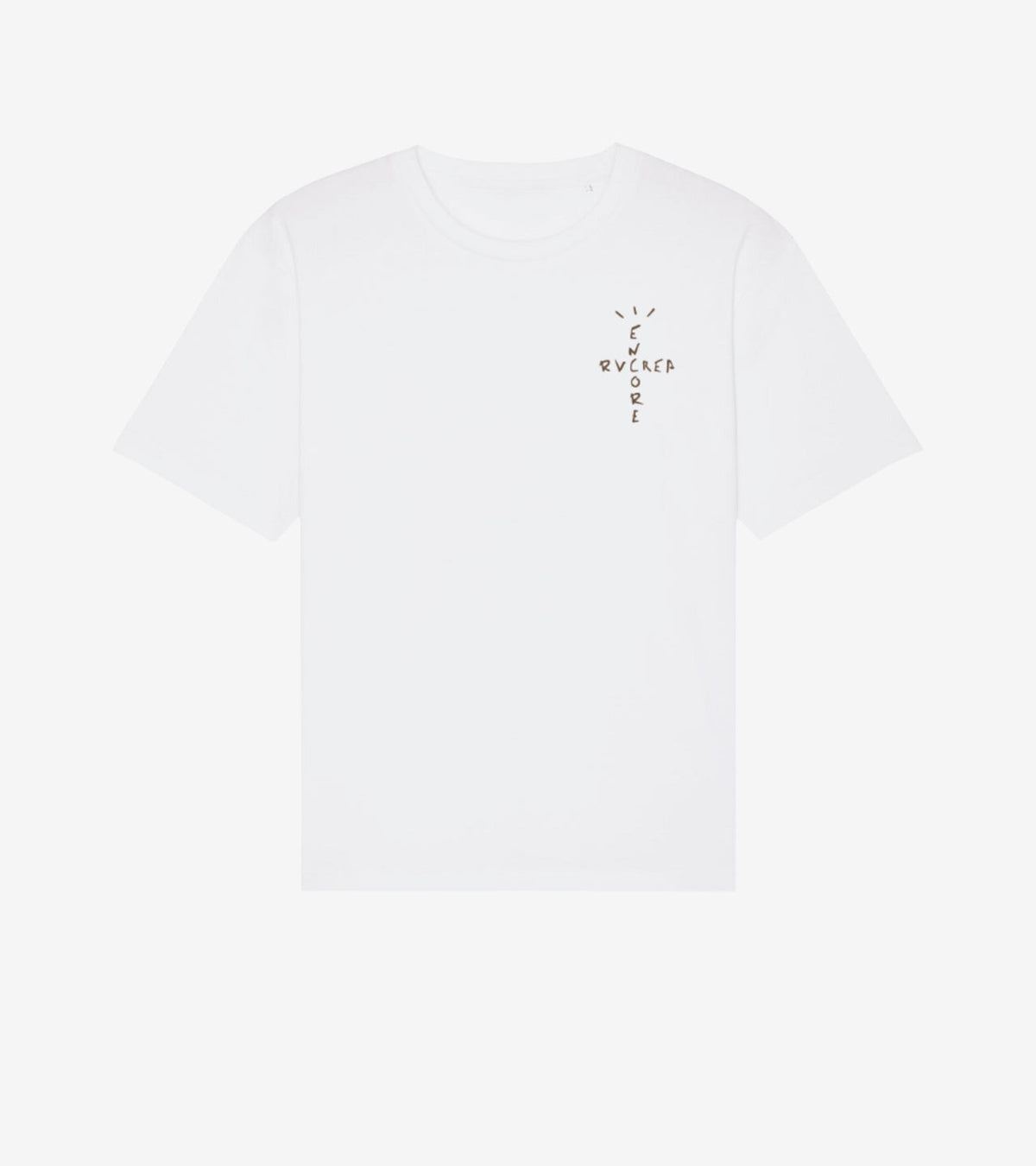 T-Shirt Travis Scott Reverse – Blanc | Encore Sneakers