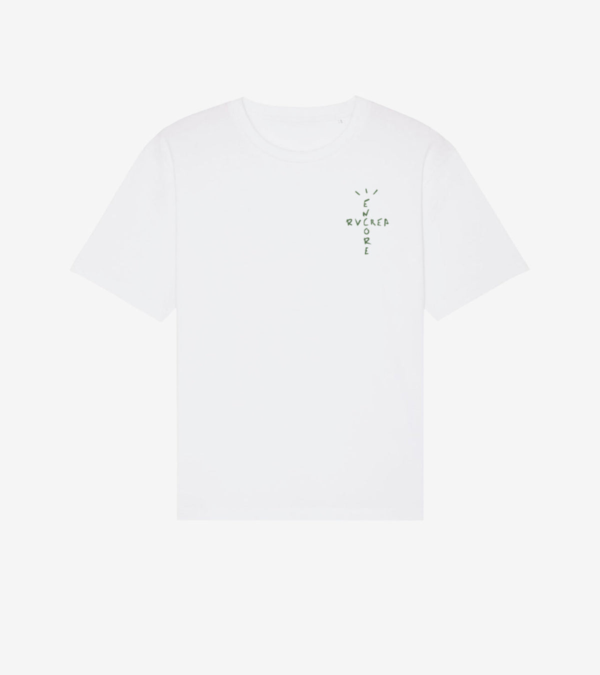 T-Shirt Travis Scott x Encore – Olive White