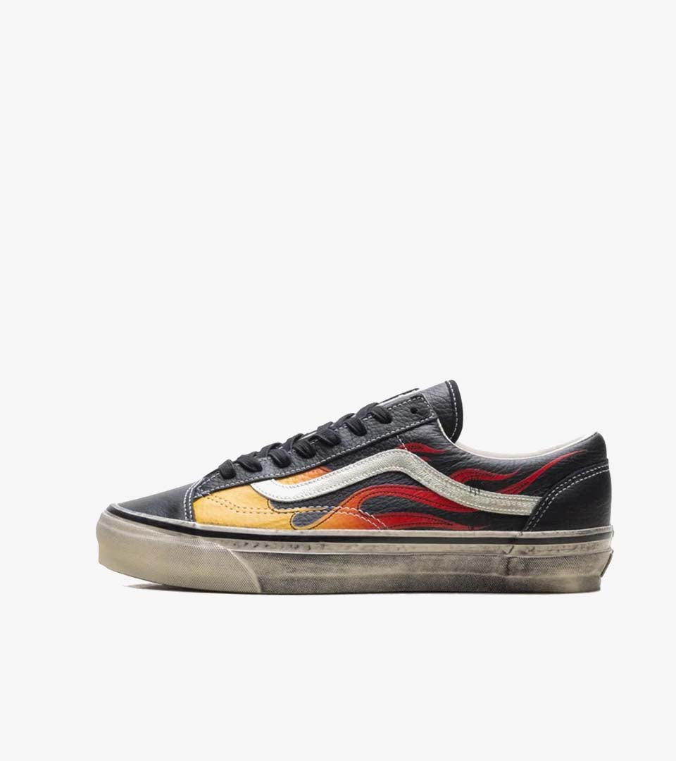 Vans LX Old Skool Archive Flame Black – Édition Premium LX Moins de 200€