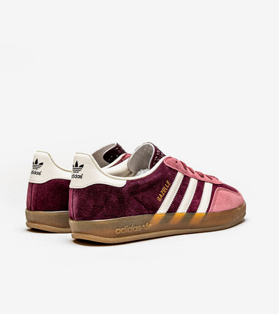 Adidas Gazelle Indoor — Maroon / Preloved Crimson (IF9647)