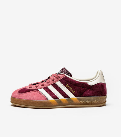 Adidas Gazelle Indoor — Maroon / Preloved Crimson (IF9647)
