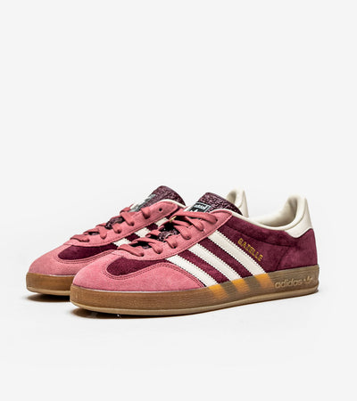 Adidas Gazelle Indoor — Maroon / Preloved Crimson (IF9647)