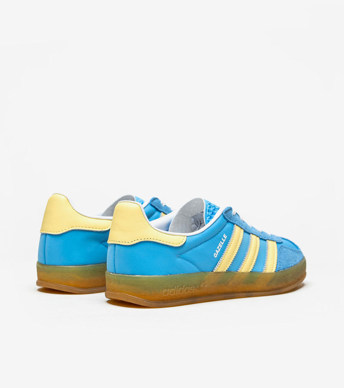 Adidas Gazelle Indoor – Semi Blue Burst / Almost Yellow (Femme)