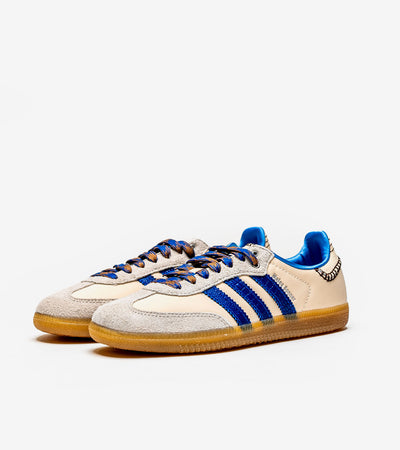 Adidas Samba Nylon Wales Bonner Wonder Clay Royal — Collaboration Premium