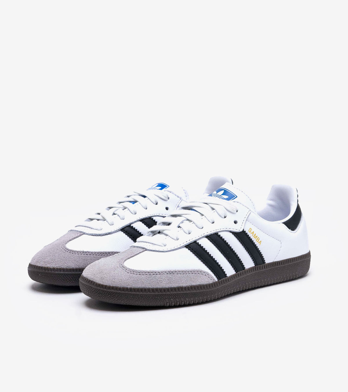 Adidas Samba OG — Cloud White / Core Black (B75806)