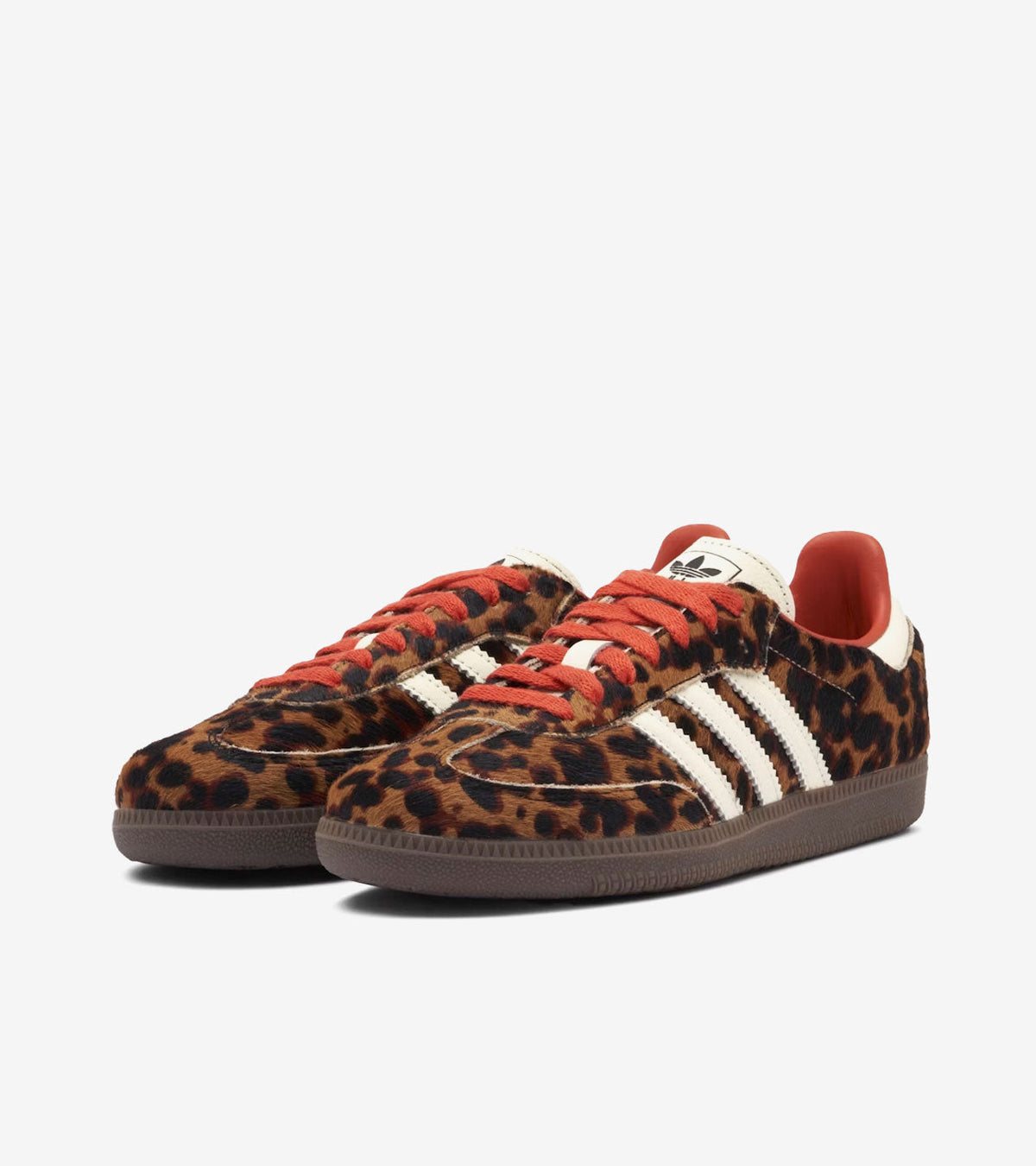 Adidas Samba OG Preloved Red Leopard (Women's) — JI2734