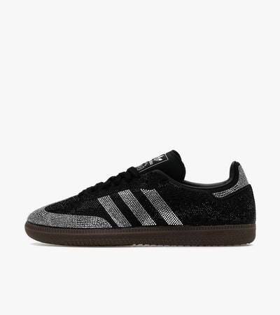 Adidas Samba OG Rhinestone Black Silver – Strass Argentés (Femme)