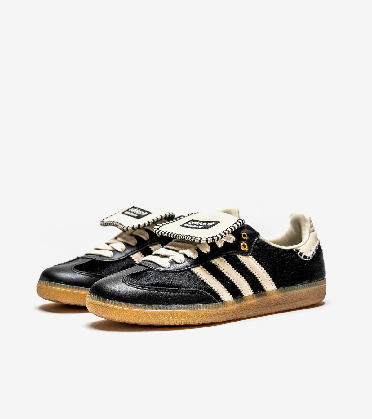 Adidas Samba Pony Tonal Wales Bonner – Core Black / Cream White