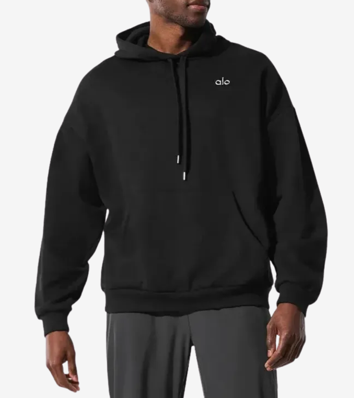 Alo Yoga Hoodie Black – Sweat à capuche minimaliste (moins de 200€)