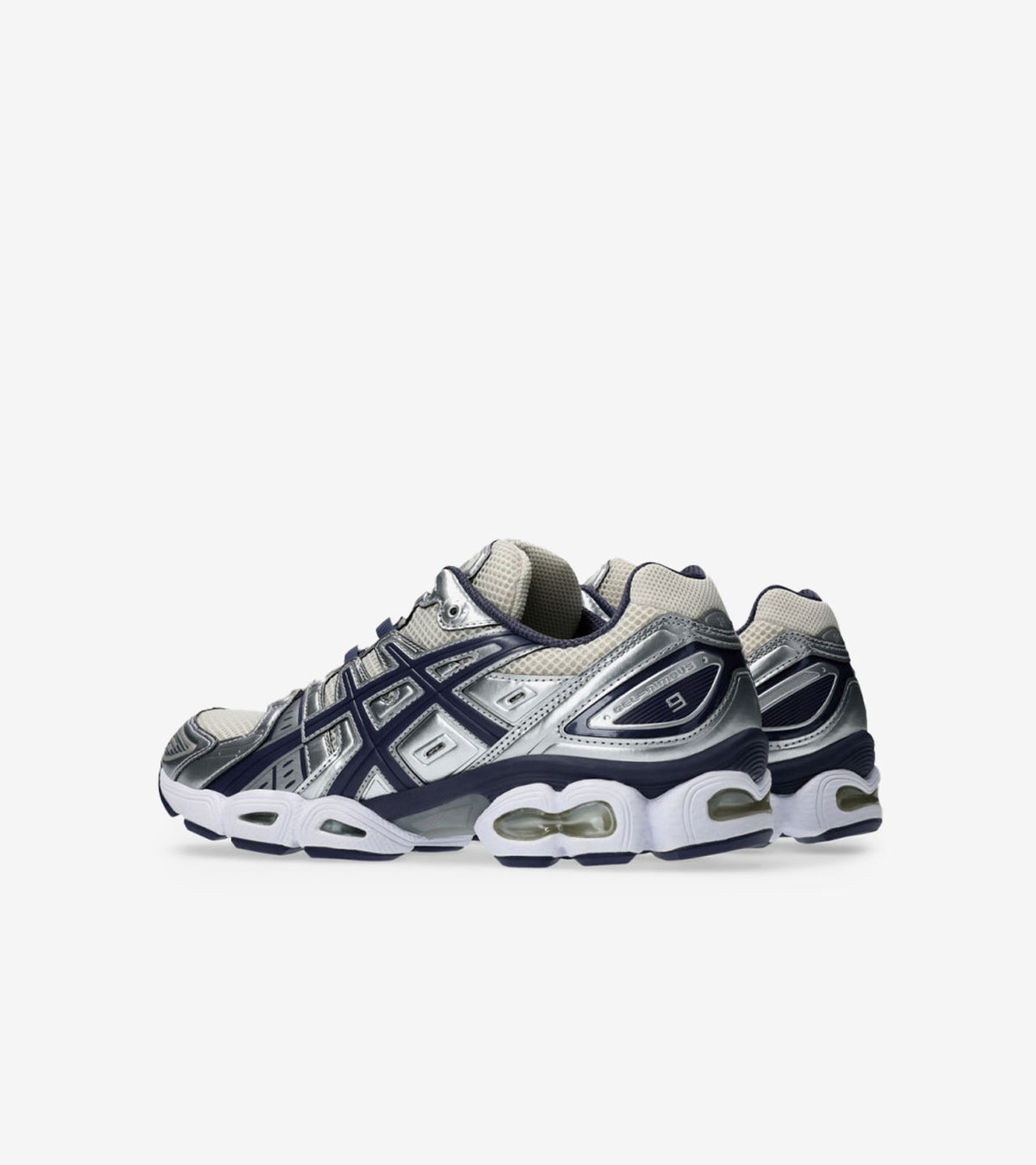 ASICS Gel-Nimbus 9 – Oatmeal / Indigo Fog