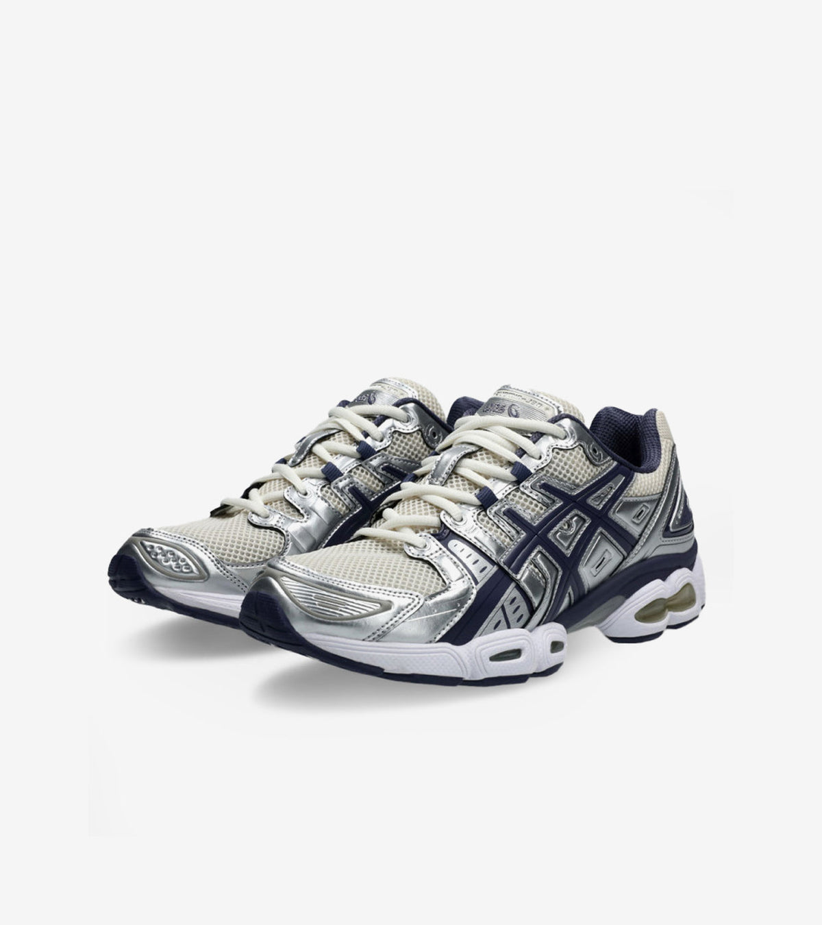ASICS Gel-Nimbus 9 – Oatmeal / Indigo Fog