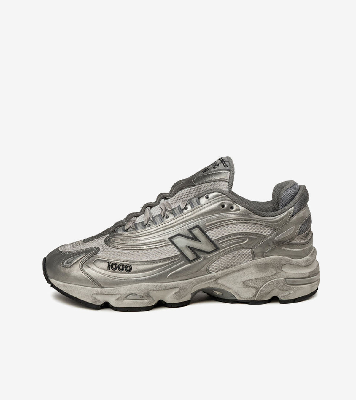 New Balance 1000 Silver Metallic Distressed — Moins de 200 €