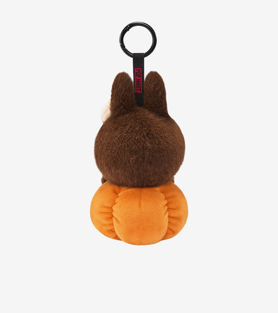 Pop Mart Labubu – Happy Halloween Party – Pendentif Peluche Sitting Pumpkin