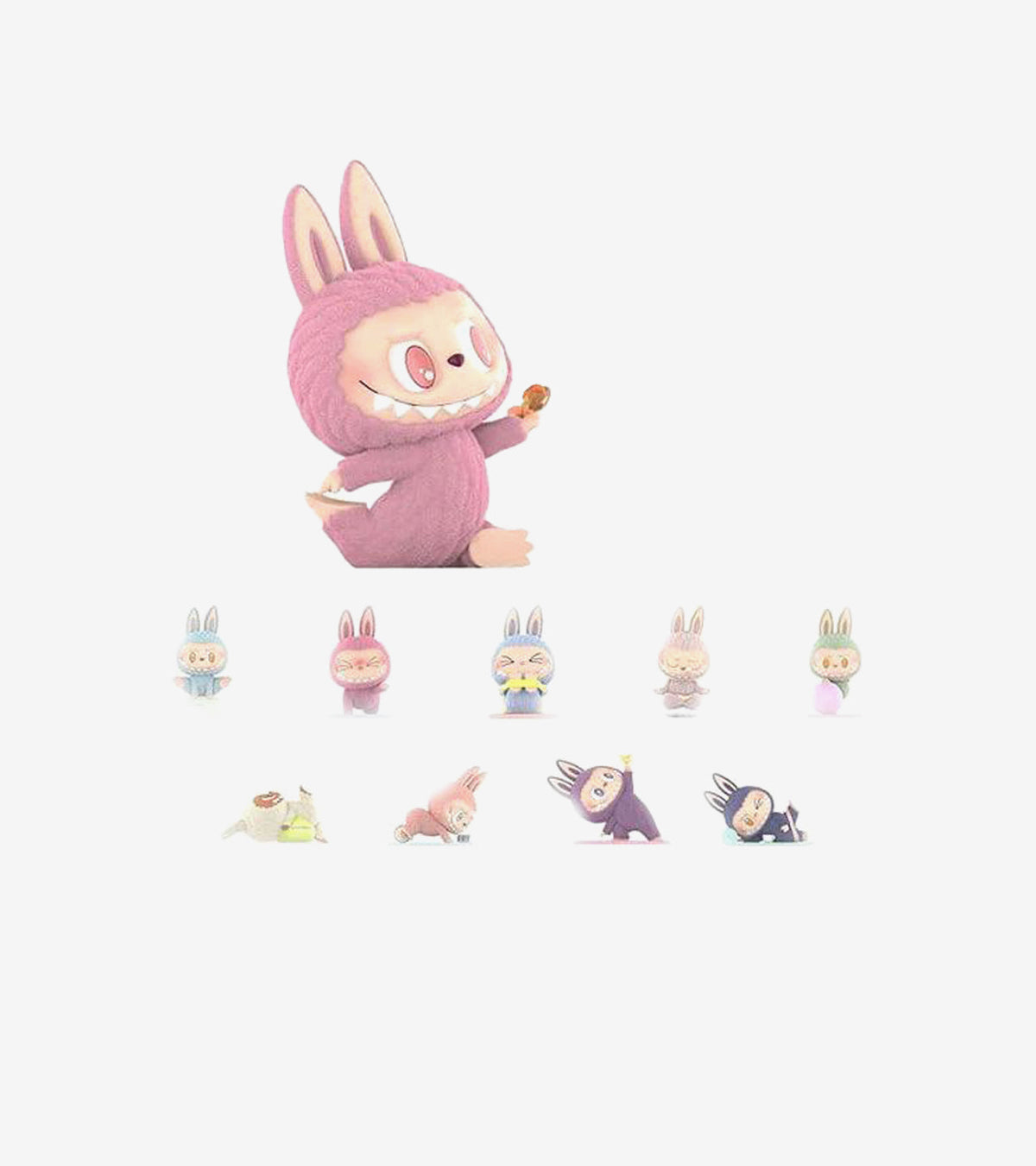 Pop Mart Labubu The Monsters – Lazy Yoga Series | Sealed Case 10 Blind Boxes
