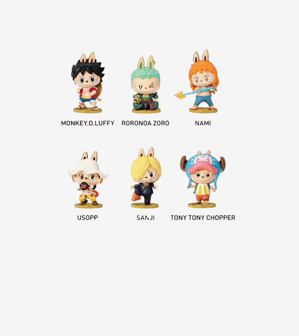 Pop Mart Labubu The Monsters x One Piece – Sealed Case 12 Blind Boxes | Figurines Collector