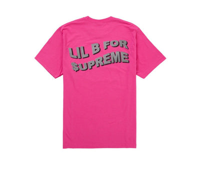 Supreme Based Tee Fuchsia – T-shirt Streetwear Lil B (moins de 200€)