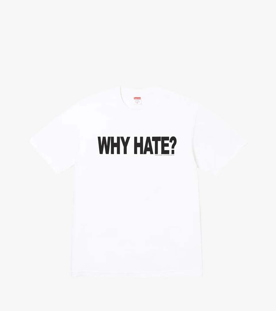 Supreme x Lil B – T-Shirt Graphique « Based » Blanc